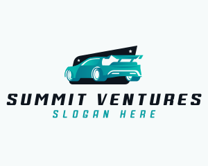 Sports Car Automotive logo design