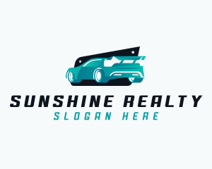 Sports Car Automotive logo design