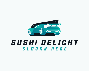 Sports Car Automotive logo design