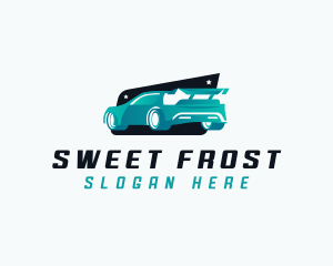 Sports Car Automotive logo design