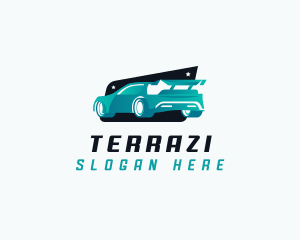 Sports Car Automotive logo design