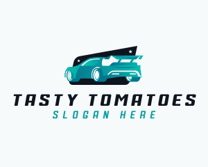 Sports Car Automotive logo design