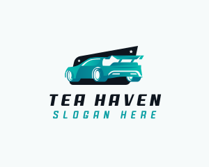 Sports Car Automotive logo design