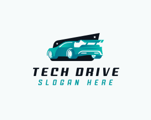 Sports Car Automotive logo design