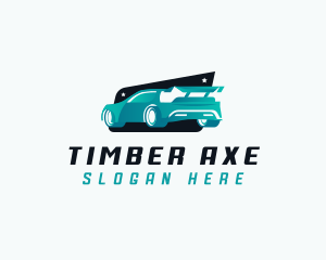 Sports Car Automotive logo design