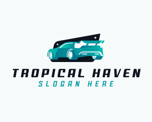 Sports Car Automotive logo design