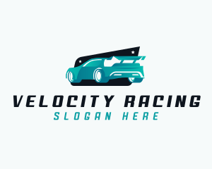 Sports Car Automotive logo design