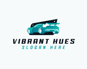 Sports Car Automotive logo design