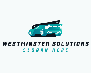 Sports Car Automotive logo design