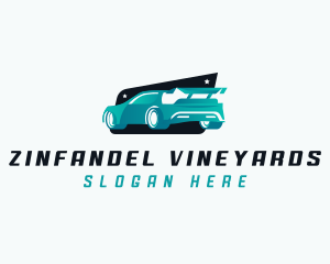 Sports Car Automotive logo design