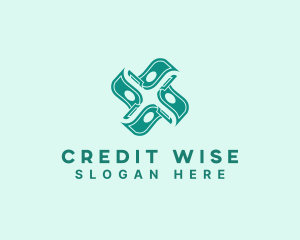 Credit - Money Cash Currency logo design