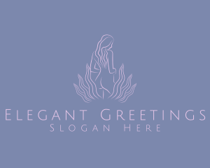 Elegant Feminine Spa logo design