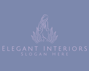 Elegant Feminine Spa logo design