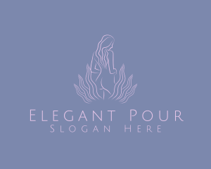 Elegant Feminine Spa logo design