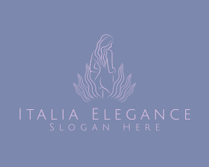 Elegant Feminine Spa logo design