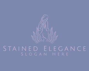 Elegant Feminine Spa logo design