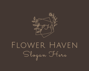 Flower Plant Wedding Planner logo design