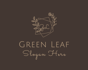 Flower Plant Wedding Planner logo design