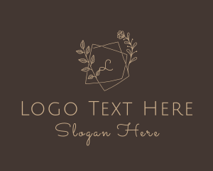 Letter - Flower Plant Wedding Planner logo design