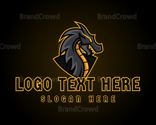 Gaming Dragon Beast Team Logo