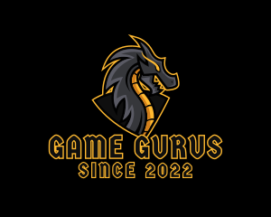 Gaming Dragon Beast logo design