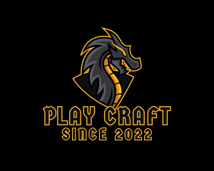 Game - Gaming Dragon Beast logo design