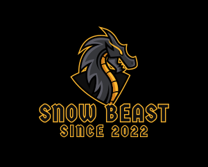 Gaming Dragon Beast logo design