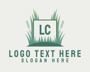 Grass Lawn Gardening logo design