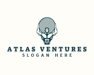 Atlas - Power Fitness Atlas logo design