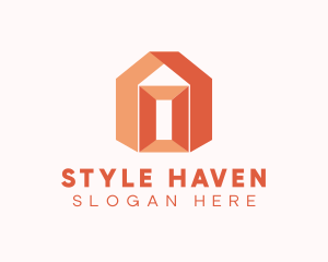 Hostel - Urban Housing Realty logo design