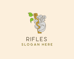 Branch - Tree Branch Koala logo design