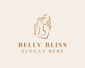 Pregnancy - Mother Child Care logo design