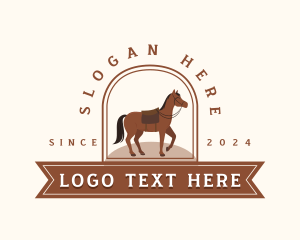 Stallion - Riding Stallion Horse logo design