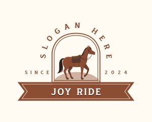 Ride - Riding Stallion Horse logo design