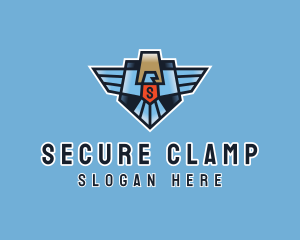 Eagle Security Shield logo design