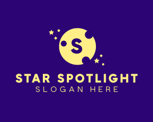 Star Moon Night logo design