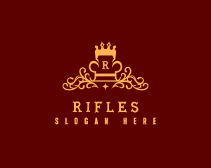 Ornamental Royal Chair logo design