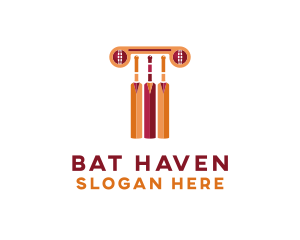 Bat - Cricket Bat Sport logo design