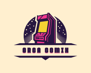 Console - Play Arcade Gaming logo design