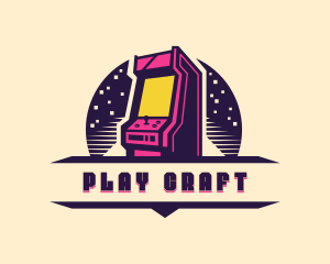 Play Arcade Gaming logo design