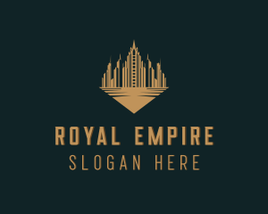 Empire - Skyscraper Building Tower logo design