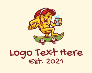 Beverage - Cool Cheese Dairy Skater logo design