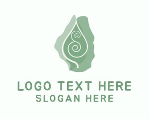 Plant - Natural Spiral Leaf logo design