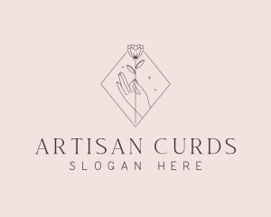 Floral Wedding Event logo design