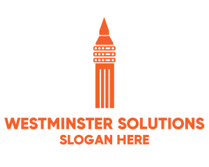 Westminster - Data Server Building logo design