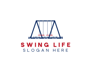 Swing - Swing Playground Park logo design