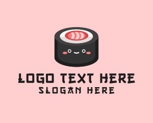 Snack - Sushi Roll Snack logo design