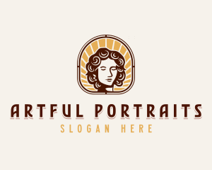 Portrait - Woman Makeup Skincare logo design