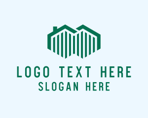 Engineering - Residential House Fence logo design