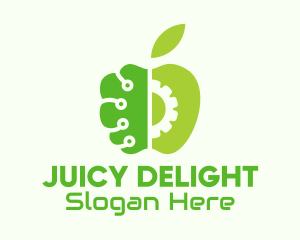 Juicy - Apple Bio Technology logo design